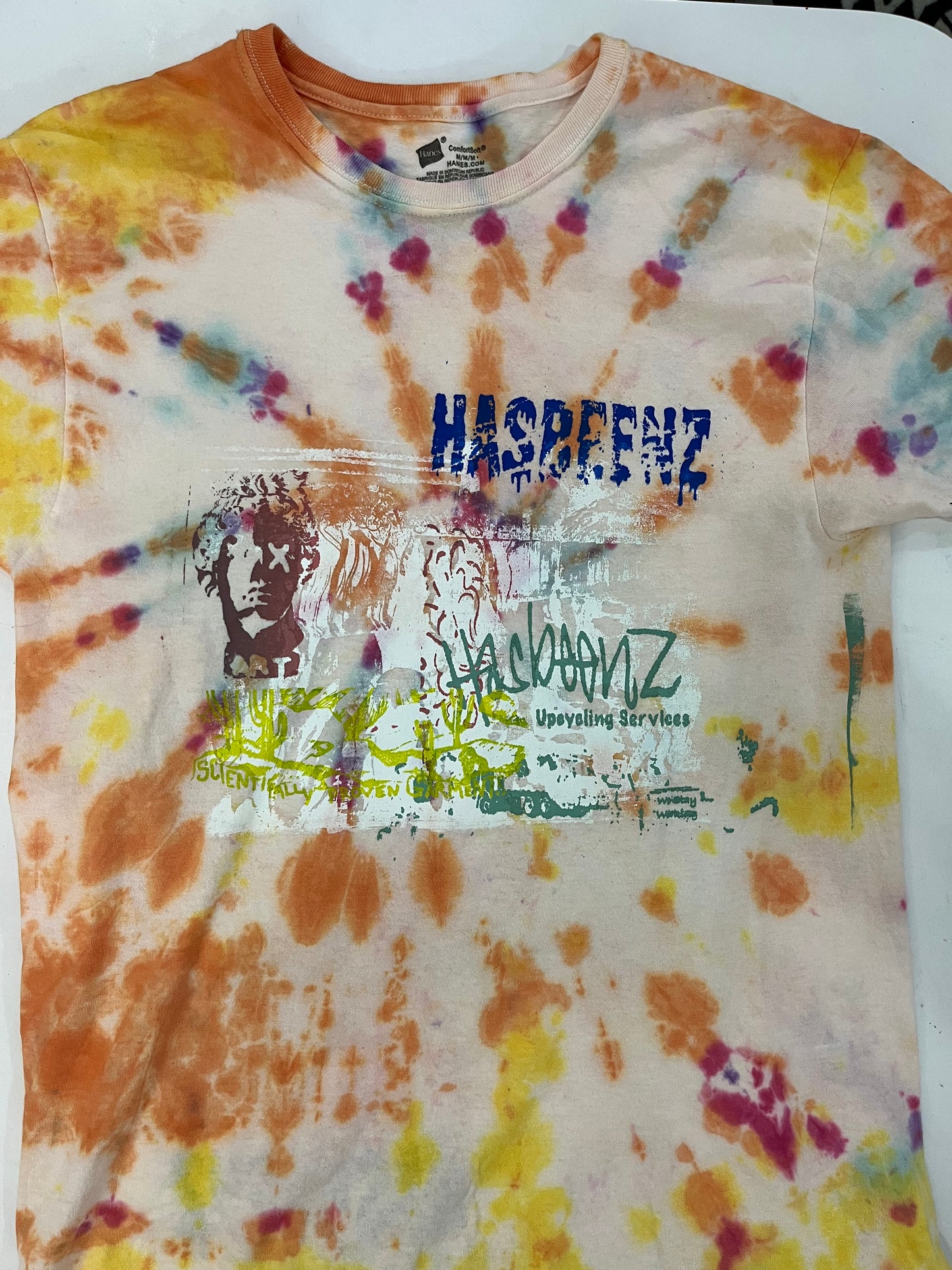 Hasbeenz Upcycled TyeDye Tee