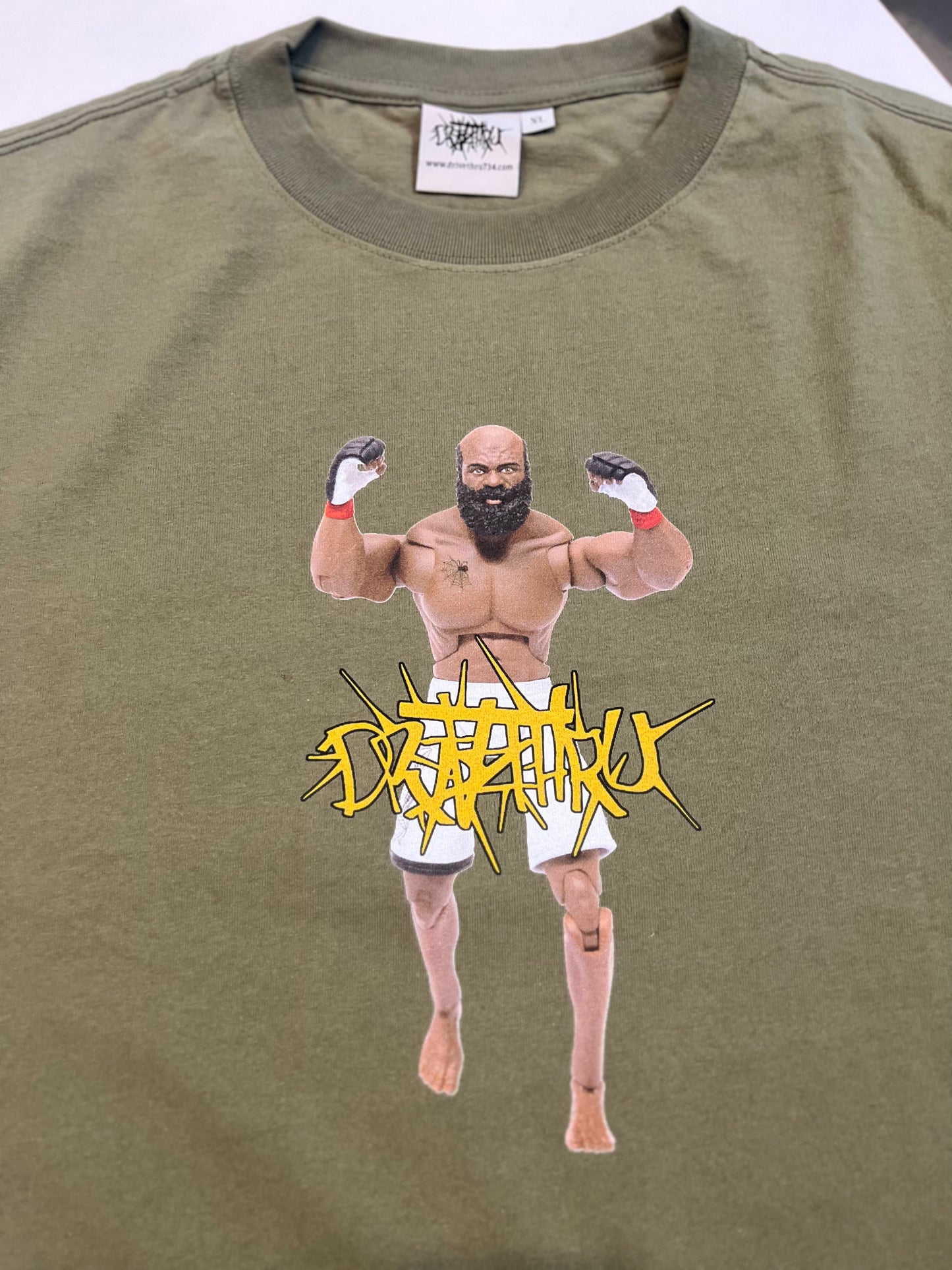 Drive Thru 734 Action Figure Tee