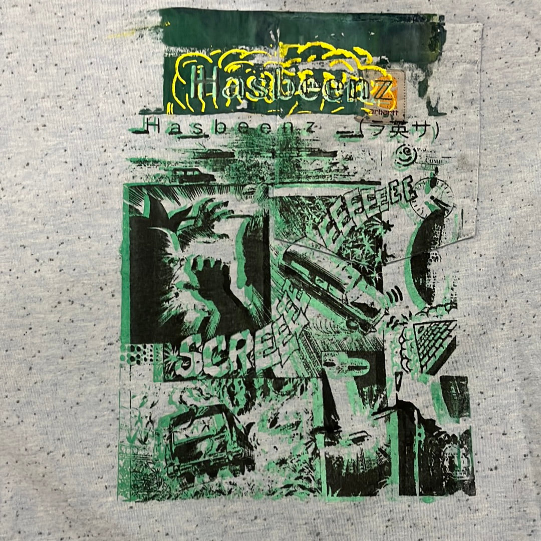 Hasbeenz x Carhartt Upcycled Pocket Tee