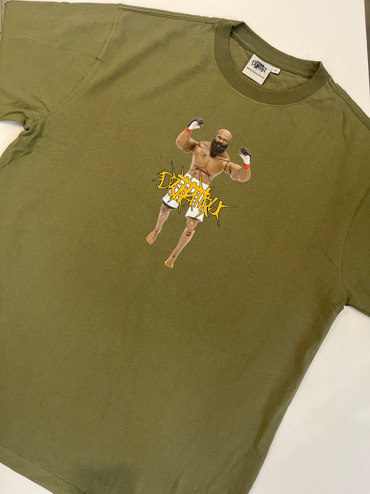 Drive Thru 734 Action Figure Tee