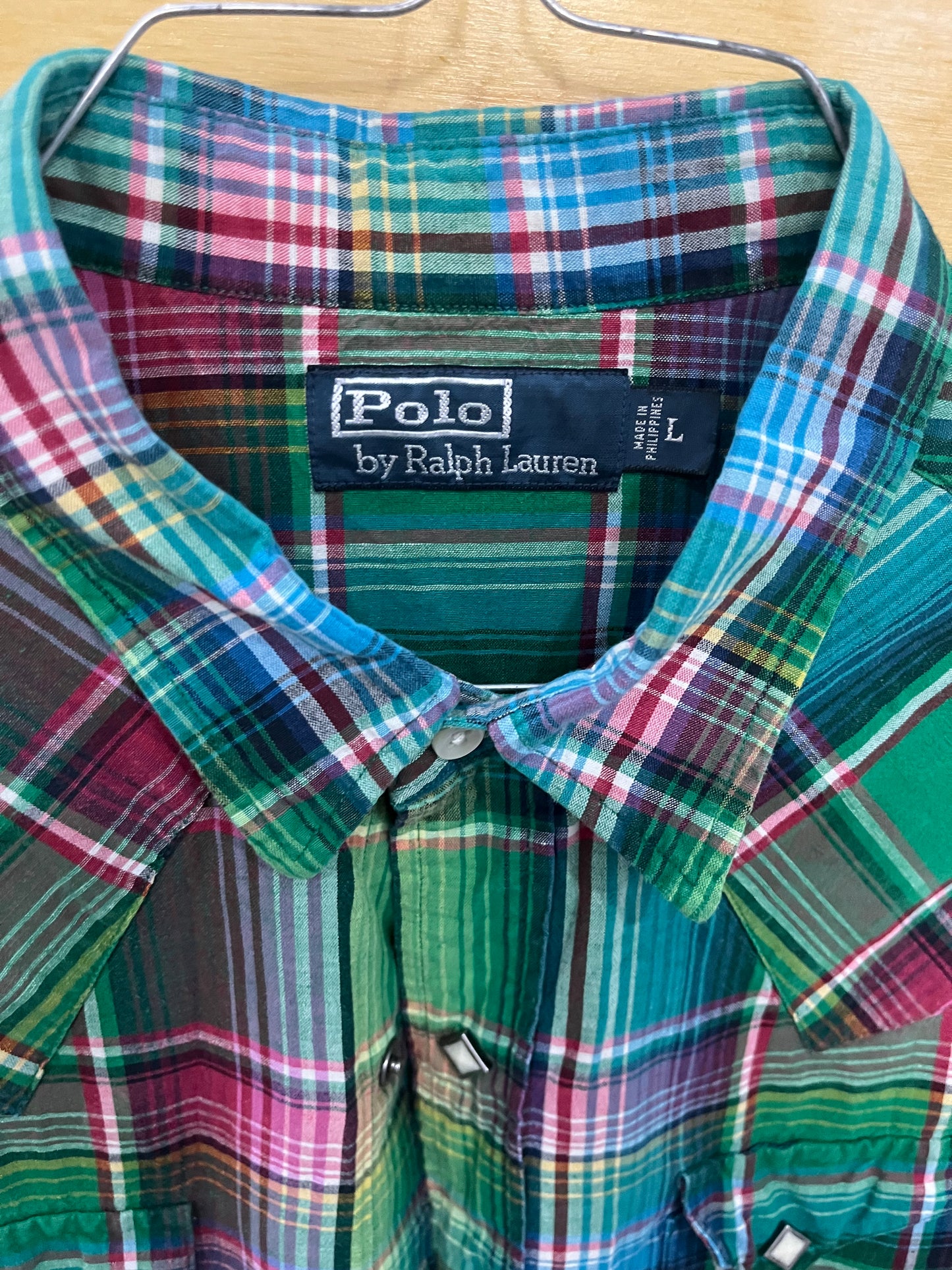 Ralph Lauren Polo Cowboy Plaid Shirt