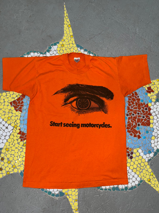 Vintage Motorcycle Safety T-shirt