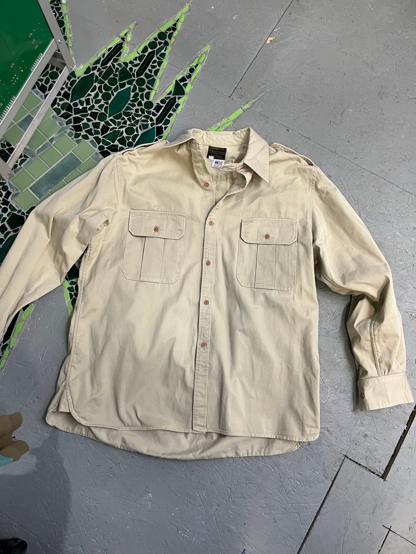 Avirex Equipment Button Up