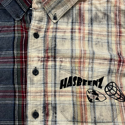 Hasbeenz custom dyed flannel