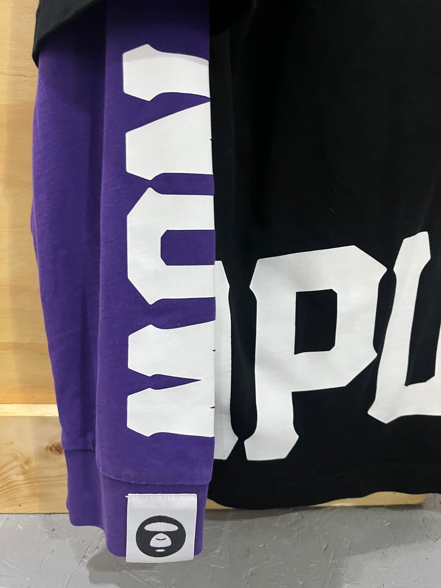 AAPE Hooded L/S Tee