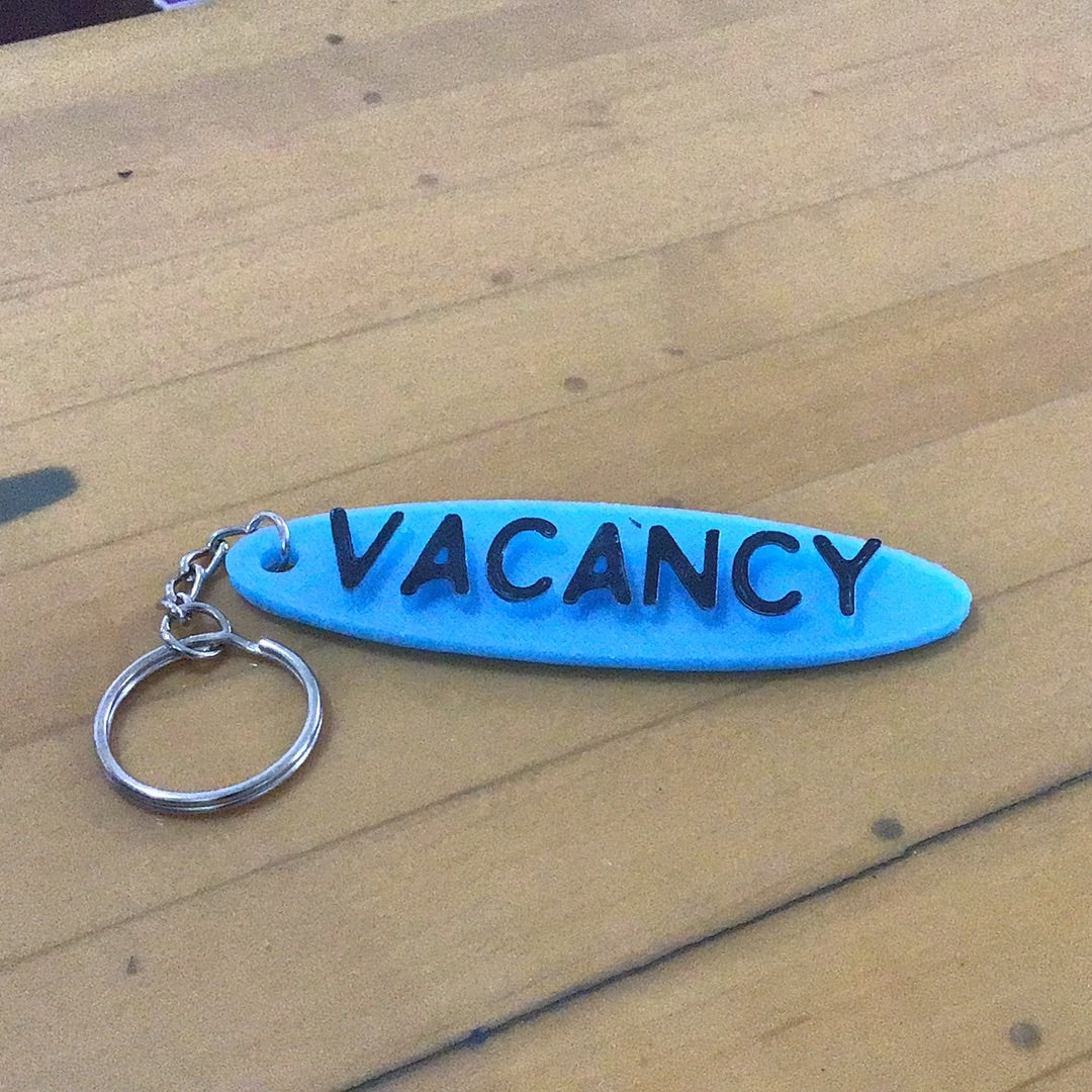 Vacancy Keychain