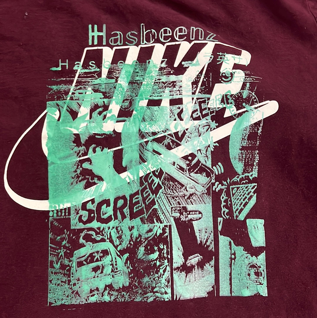 Hasbeenz  x Nike Upcycled (womens cut) Tee