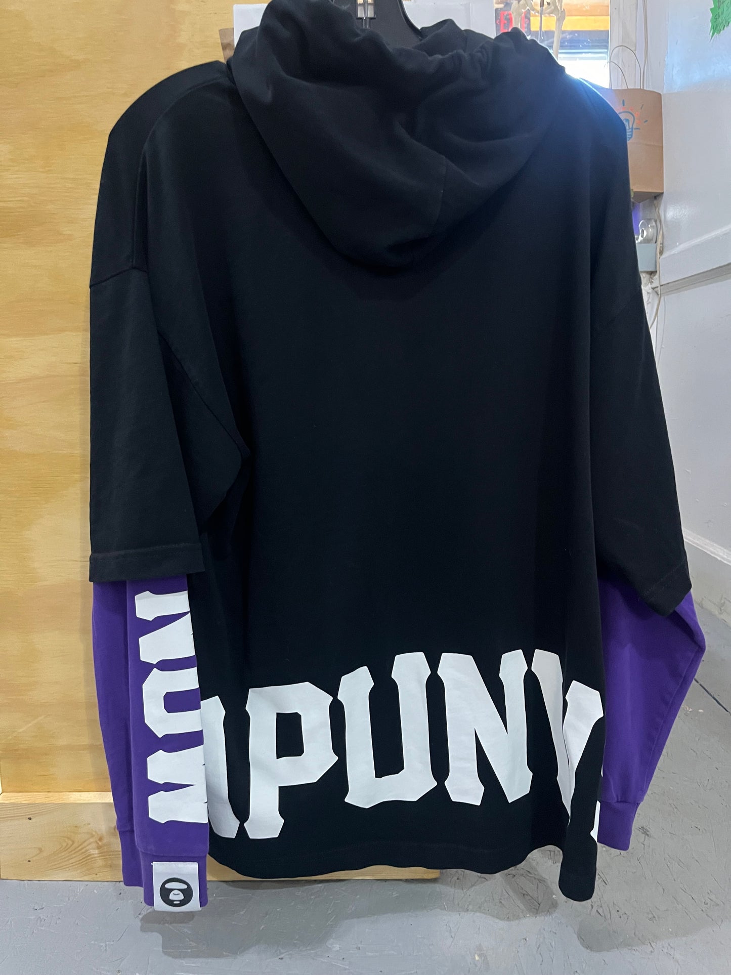 AAPE Hooded L/S Tee