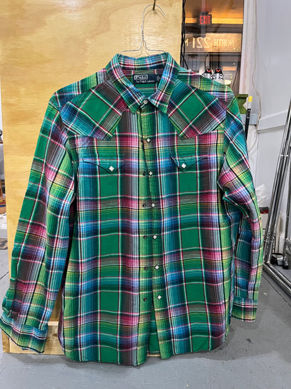 Ralph Lauren Polo Cowboy Plaid Shirt