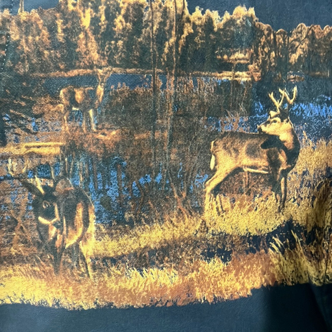 Vintage Deer Button Up