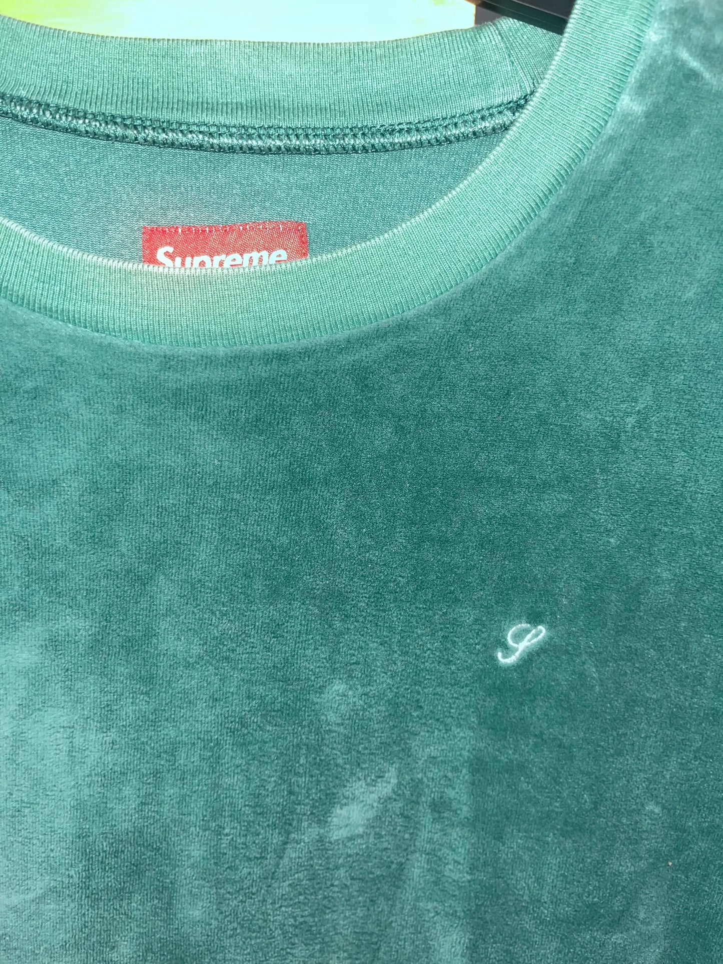 Supreme Velour Crewneck