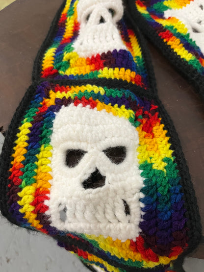 Handmade Skull Scarf