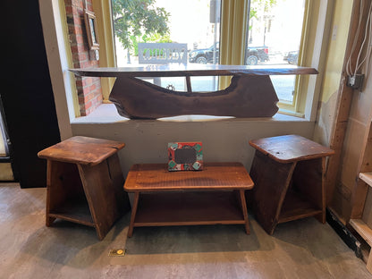 Large Wooden Coffee Table