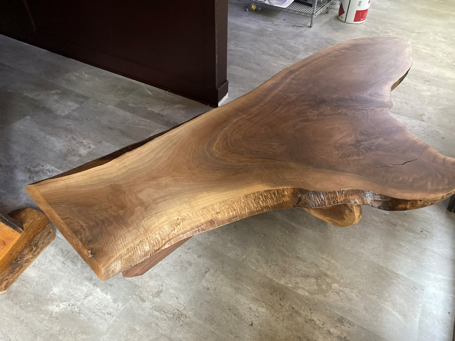 Large Wooden Coffee Table