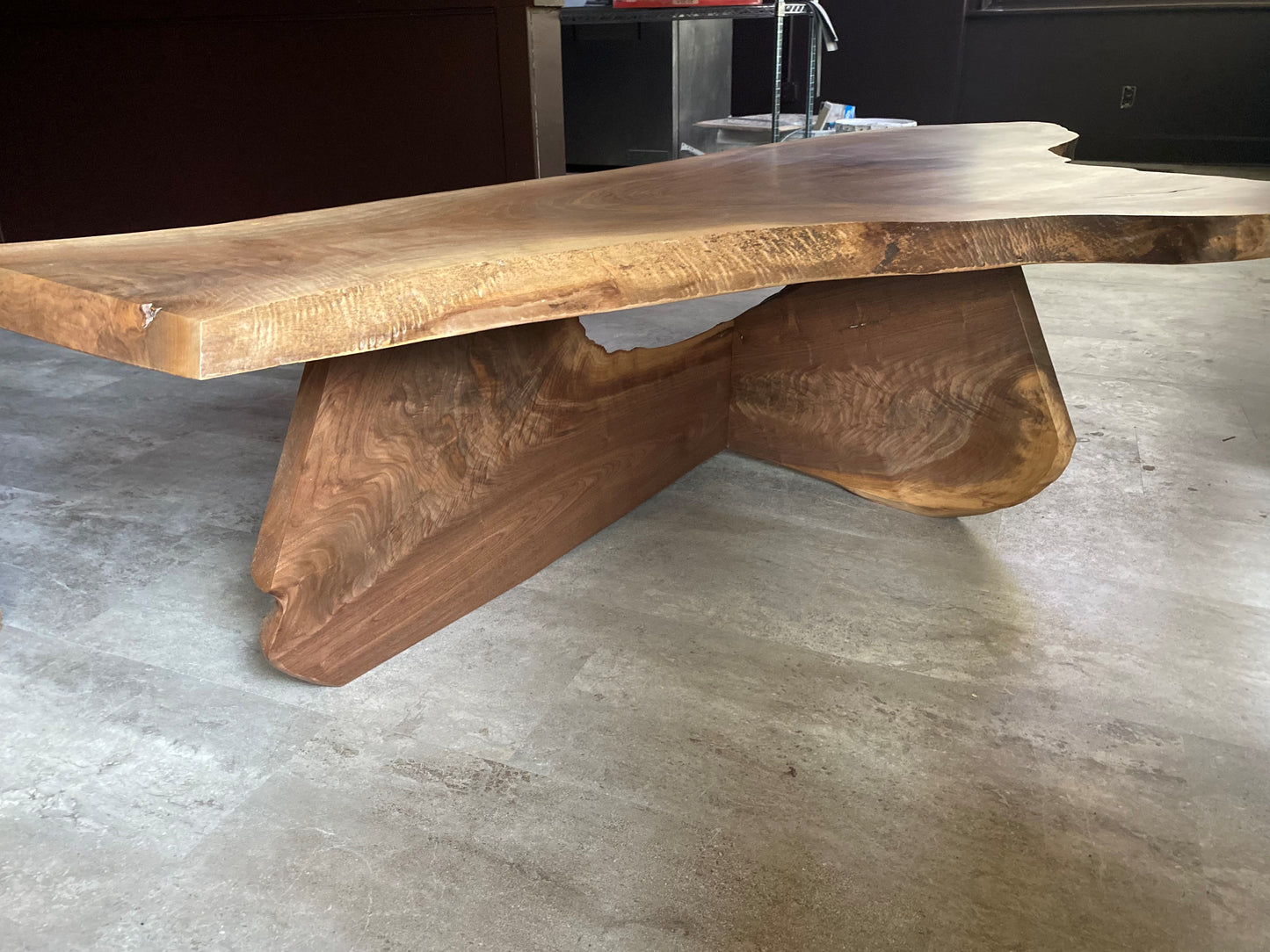 Large Wooden Coffee Table